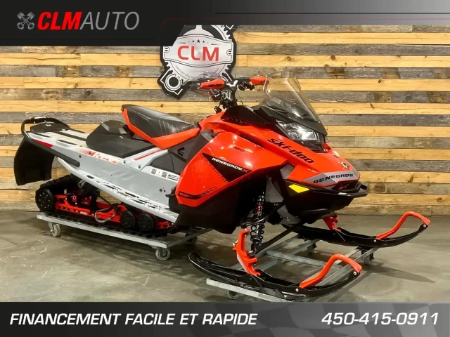 BRP SKI-DOO RENEGADE X 850 E-TEC EFI 137'' + REV GEN4 + 15609 KM + COULEUR RARE & A1  2019