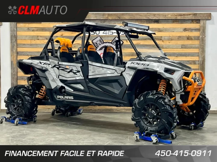 2021 POLARIS RZR4 XP 1000 EDITION HIGH LIFTER + E.P.S + 4X4 + 4 PASSAGERS + 5421 KM 