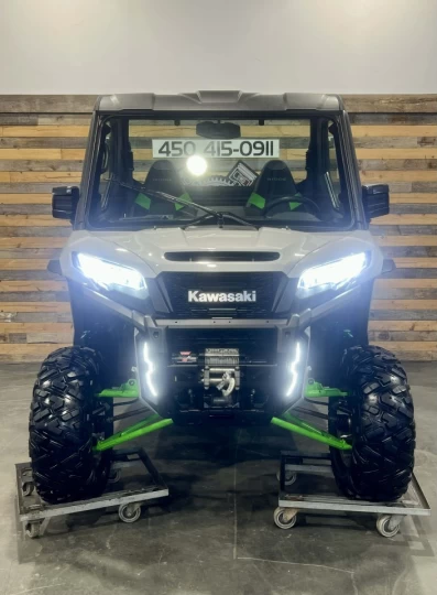 2024 KAWASAKI RIDGE 1000 EFI VERSION XR HVAC + 4X4 + EPS + TOUTE ÉQUIPÉE + GARANTIE NOVEMBRE 2027 + ULTRA RARE & A1 