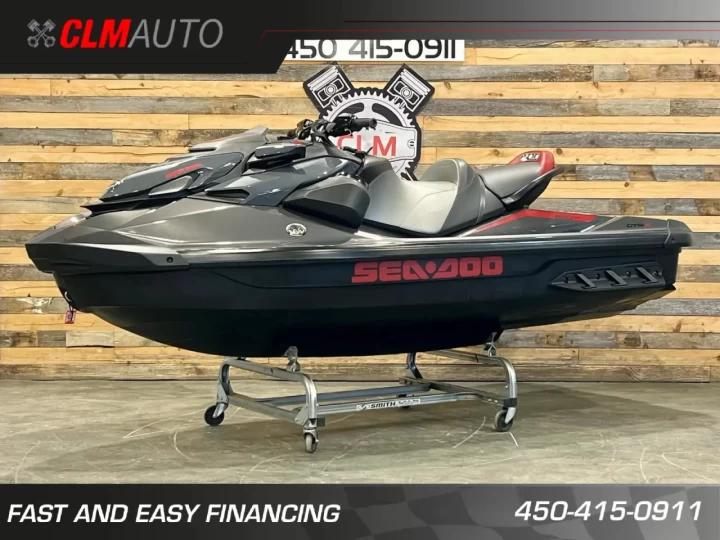 2026 BRP SEA-DOO GTR-X 300 HP + IBR + VTS + AUDIO PREMIUM + 3 PASSAGERS + 4 HR SEULEMENT + GARANTIE + RARE & A1 