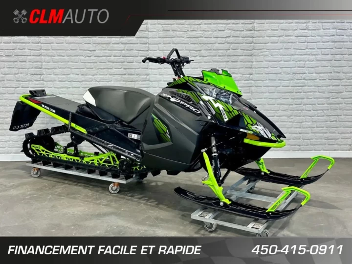 2019 ARCTIC CAT M8000 CTEC2 SNO-PRO 153'' X 3'' + FOX FLOAT3 + DEMAREUR ELECTRIQUE + 2363 KM + RARE & A1 