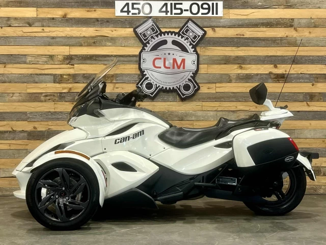 BRP CAN-AM SPYDER ST LIMITED SE-5 (semi-automatique) + RADIO + DOSSIER + VALISE + 52998 KM  2013