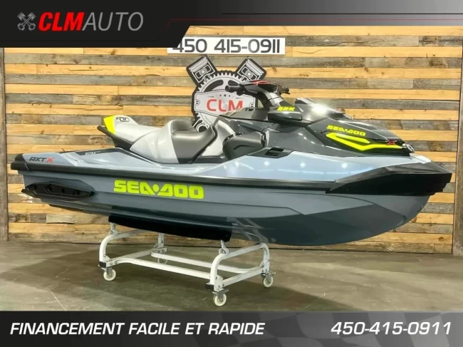 BRP SEA-DOO RXT-X 325 H.P + IBR + VTS + PREMIUM AUDIO + TECH PKG + 40 HR + 3 PASSAGERS + RARE - 2024