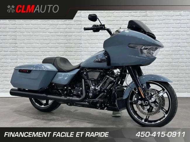 HARLEY DAVIDSON FLTRX ROAD GLIDE 117 c.i = 1923 cc EFI + SEULEMENT 4492 KM + ECRAN 12'' + GARANTIE 2029 + RARE & A1 - 2024