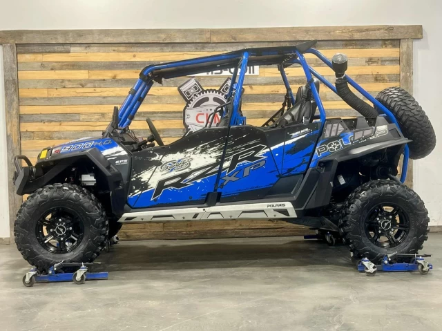 POLARIS RZR4 XP 900 EFI EDITION SPECIALE JAGGED X RACING + 4X4 + EPS + 4 PASSAGERS  2013