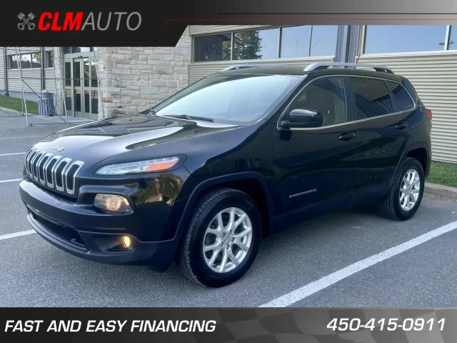 JEEP CHEROKEE EDITION NORTH + V6 + 4X4 + 5 PASSAGERS + 196750 KM + PAS DE ROUILLE A1  2014