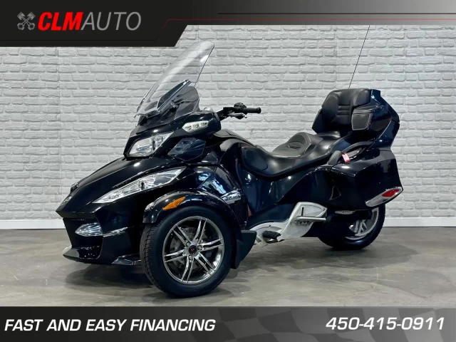 BRP CAN-AM SPYDER RT-S SM-5 (MANUELLE A CLUTCH) + SUSPENSION A AIR + 51197 KM + RARE & A1  2010
