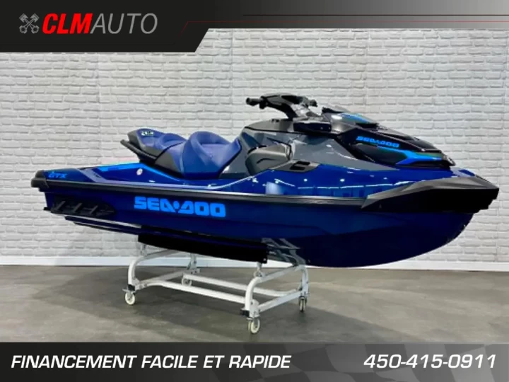 2026 BRP SEA-DOO GTX 230 H.P + IBR + VTS + IDF + ENSEMBLE TECHNOLOGIE + AUDIO + 3 PASSAGERS + 4 HR SEULEMENT + RARE & A1 