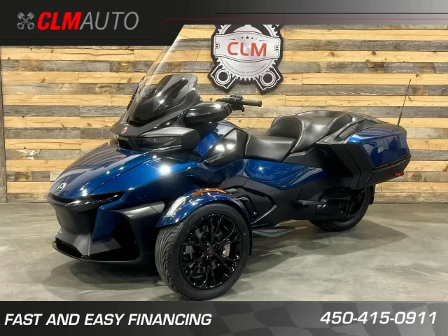 BRP CAN-AM SPYDER RT SE-6 (SEMI-AUTOMATIQUE) AVEC 55901 KM + MODELE & COULEUR RARE + CONDITION A1  2022