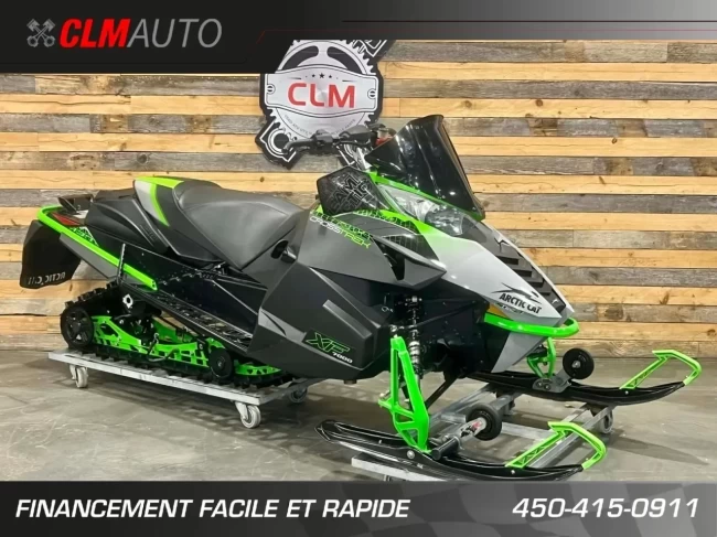 ARCTIC CAT XF 7000 CROSSTREK 137'' + C-TEC4 + 18255 KM + ROLLERSKI + MODELE RARE & CONDITION A1 - 2018