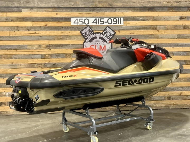 2025 BRP SEA-DOO RXP-X 325 H.P + IBR + VTS + PREMIUM AUDIO + TECH PKG + 4 HR + RARE & A1 