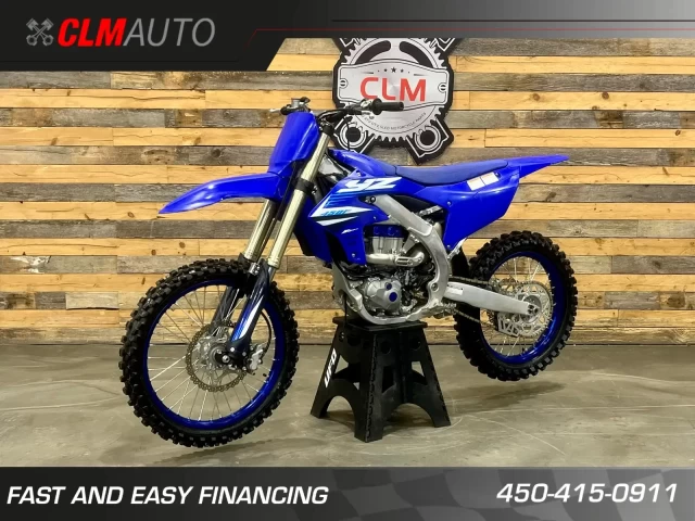 YAMAHA YZ 450F EFI + 4 TEMPS + SEULEMENT 21 HR + RARE & CONDITION A1  2025