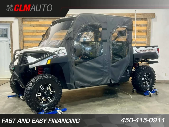 POLARIS RANGER CREW XP 1000 EDITION TRAIL BOSS + 4X4 + DPS + 5795 KM + 6 PASSAGERS + TOUTE ÉQUIPÉE + A1  2021