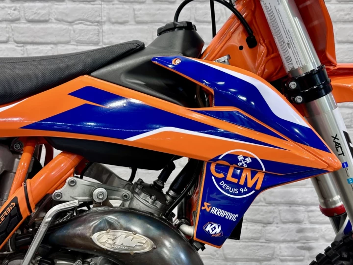 2022 KTM 125 SX + 2 TEMPS + KIT BIG BORE 150 cc + SEULEMENT 60 HR + LOOK UNIQUE + RARE & A1 