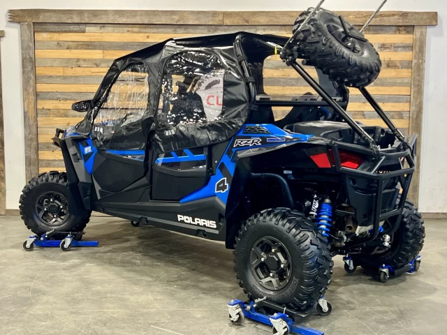 POLARIS RZR4 900 EFI + 4X4 + E.P.S + 4 PASSAGERS + SEULEMENT 5012 KM + CONDITION A1  2017