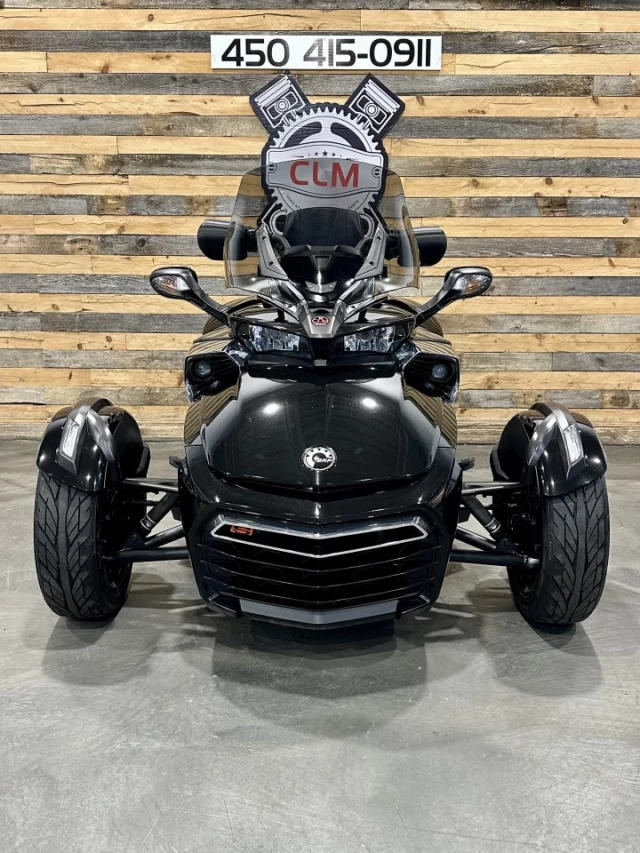 BRP CAN-AM SPYDER F3 ''S'' SE-6 (SEMI-AUTOMATIQUE) + SUSPENSION FOX + BEAUCOUP D'EQUIPEMENTS $$$ + RARE & A1  2015