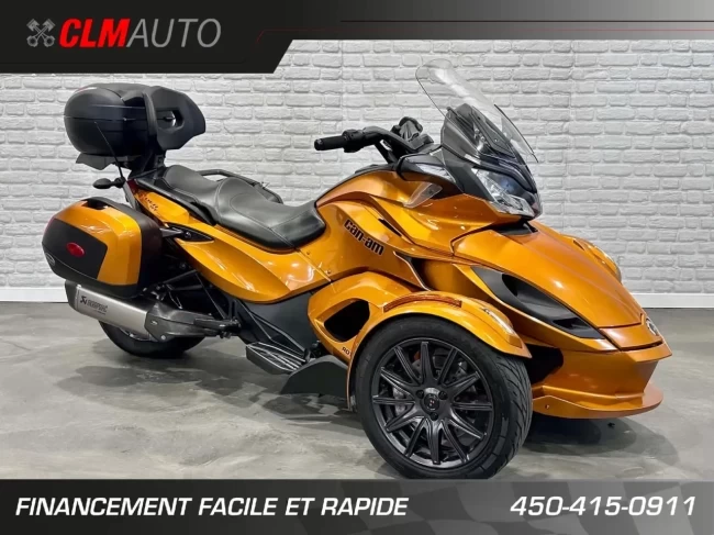 BRP CAN-AM SPYDER ST LIMITED SE-5 (SEMI-AUTOMATIQUE) + ROTAX 998 EFI + 65355 KM + CONDITION A1 - 2014
