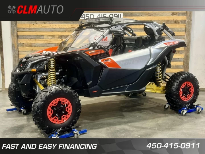 2020 BRP CAN-AM MAVERICK X3 X-RS TURBO ''RR'' 195 HP + 4X4 + DPS + 72 POUCES + RARE 