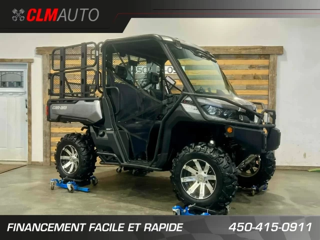 BRP CAN-AM DEFENDER XT HD-10 + 4WD + DPS + BEAUCOUP D'ÉQUIPEMENTS $$$ + RARE & A1  2018