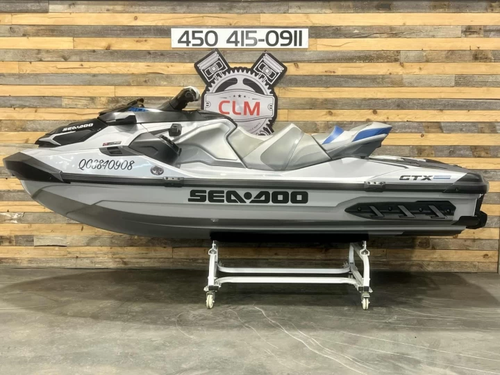 2021 BRP SEA-DOO GTX LIMITED 300 HP + IBR + VTS + IDF + AUDIO PREMIUM + SEULEMENT 35 HR + 3 PASSAGERS + CONDITION A1 