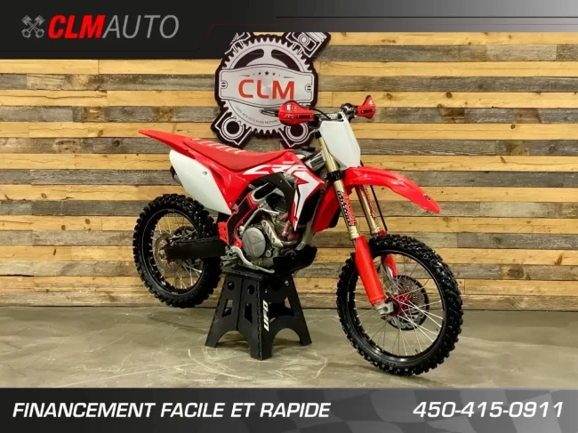 HONDA CRF 450R PGM-FI + MX - MOTOCROSS +/- 85 HR - 2017