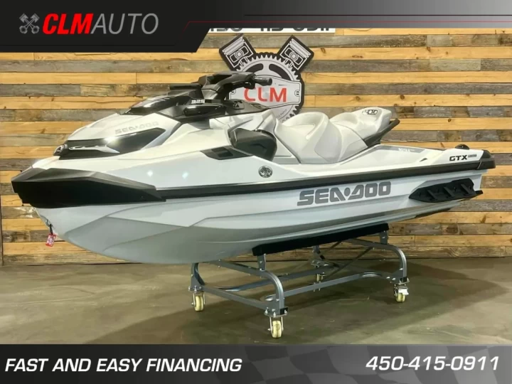 2025 BRP SEA-DOO GTX LIMITÉE 325 H.P + IBR + VTS + IDF + AUDIO PREMIUM + ECRAN 10.25'' + 3 PASSAGERS 