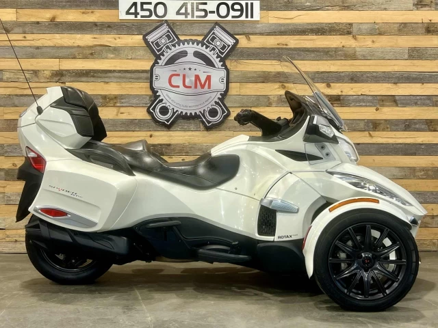 BRP CAN-AM SPYDER RT-S SE-6 (SEMI-AUTOMATIQUE) + ROTAX 1330 cc ACE EFI + 63044 KM  2015