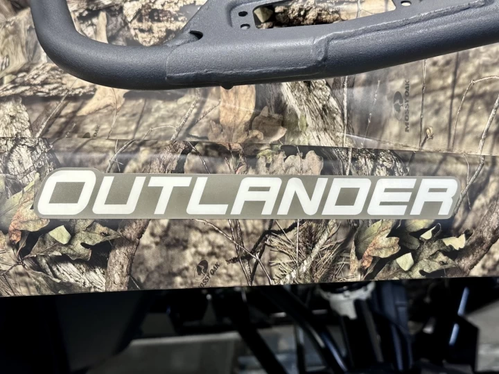 2022 BRP CAN-AM OUTLANDER 450 EFI EDITION CAMO + 4WD + DPS + SEULEMENT 839 KM + TREUIL + CONDITION A1 