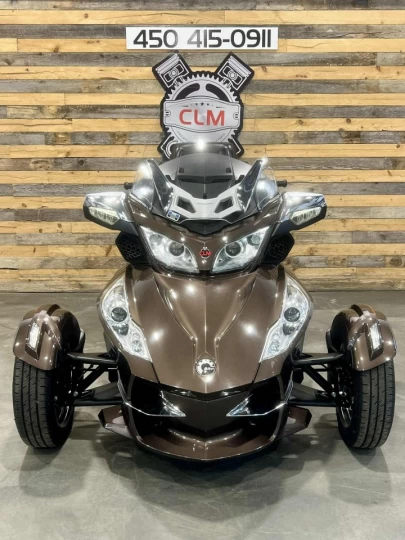2013 BRP CAN-AM SPYDER RT LIMITED SE-5 (SEMI-AUTOMATIQUE) + SEULEMENT 45618 KM + COULEUR RARE & CONDITION A11 