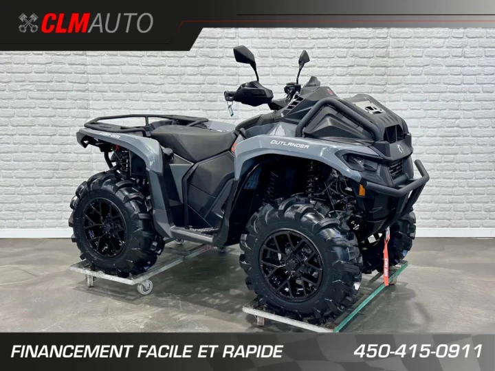 2026 BRP CAN-AM OUTLANDER X-MR 700 EFI + 4WD + DPS + SEULEMENT 815 KM + GARANTIE B.E.S.T 2030 + RARE & A1 