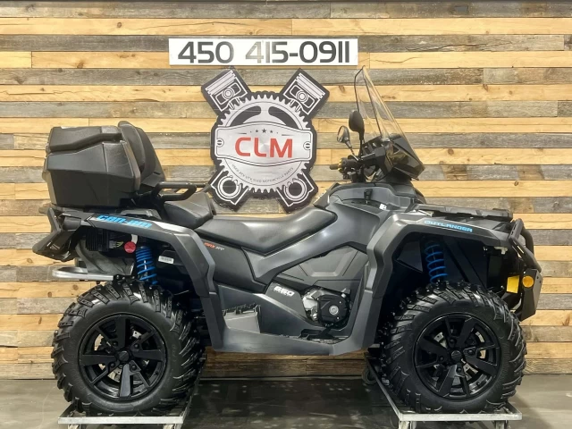 BRP CAN-AM OUTLANDER MAX XT 650 EFI + 4X4 + DPS + VRAI VTT 2 PLACES LEGALE EN SENTIER + 6479 KM + RARE  2021