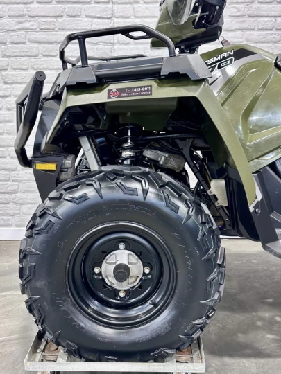 2017 POLARIS SPORTSMAN 570 EFI BIG BOSS 6X6 EPS + 2 PASSAGERS + 6256 KM + RARE & A1 