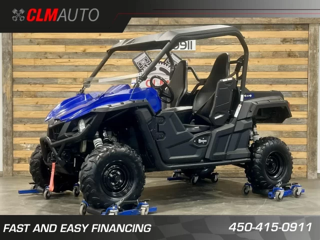 YAMAHA WOLVERINE R-SPEC 700 EFI + EPS + 4X4 + SUSPENSION FOX + 18998 KM  2016
