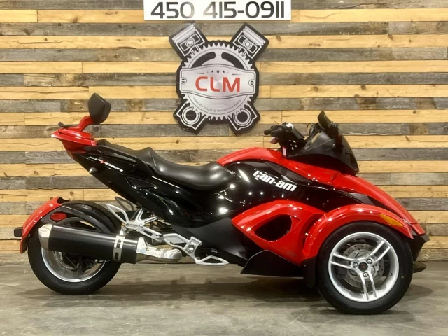 BRP CAN-AM SPYDER ROADSTER SE-5 (SEMI-AUTOMATIQUE) + DOSSIER PASSAGER + 86105 KM  2009