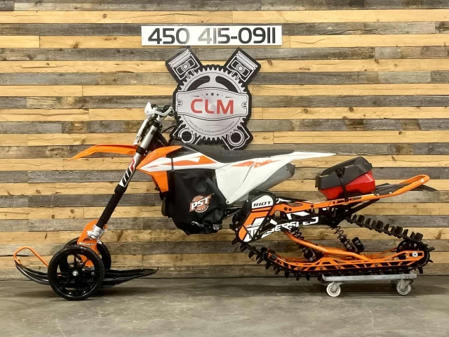 KTM SX-F 450 EFI + 4 TEMPS + SEULEMENT 92 HR + BEAUCOUP D'OPTIONS $$$ + RARE & CONDITION A1  2019