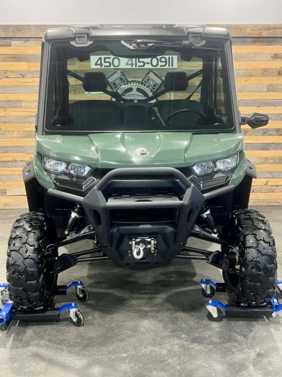 2024 BRP CAN-AM DEFENDER CAB HD-9 EFI + 4X4 + D.P.S + SEULEMENT 6972 KM + RARE & CONDITION A1 