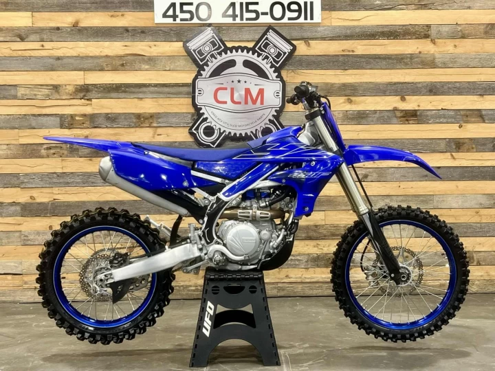 2022 YAMAHA YZ 450F EFI + 4 TEMPS + SEULEMENT 39 HR + MX-MOTOCROSS-ENDURO + RARE & A1 