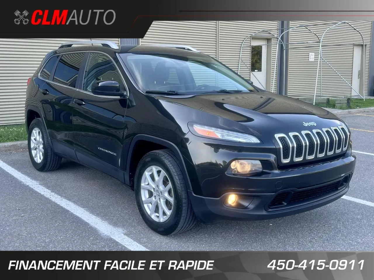 2014 JEEP CHEROKEE EDITION NORTH + V6 + 4X4 + 5 PASSAGERS + 196750 KM + PAS DE ROUILLE A1  Image principale