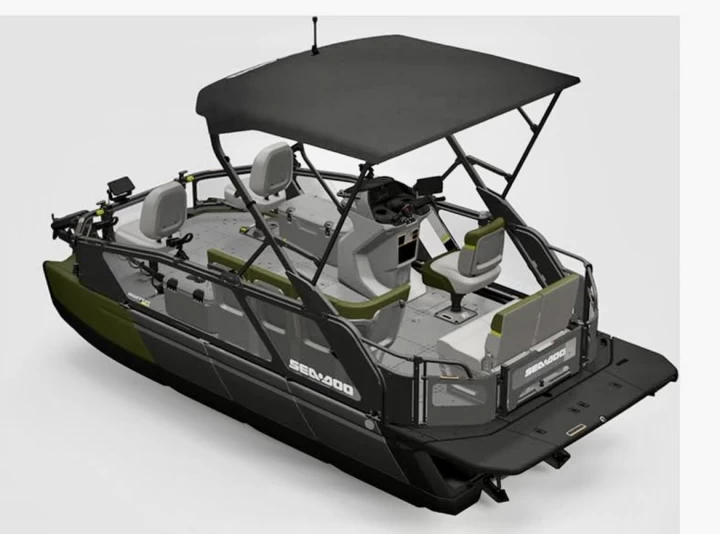 2025 BRP SEA-DOO SWITCH 18' EDITION FISH 170 H.P + IBR + IDF + AUDIO + GPS + TOIT BIMINI + REMORQUE + SEULEMENT 4 HR 