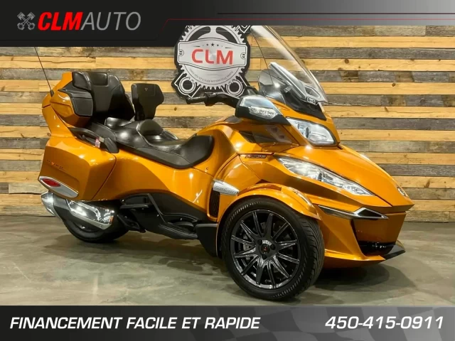 BRP CAN-AM SPYDER RT-S SE-6 (SEMI-AUTOMATIQUE) + ROTAX 1330 EFI + SEULEMENT 38579 KM + RARE & A1  2024