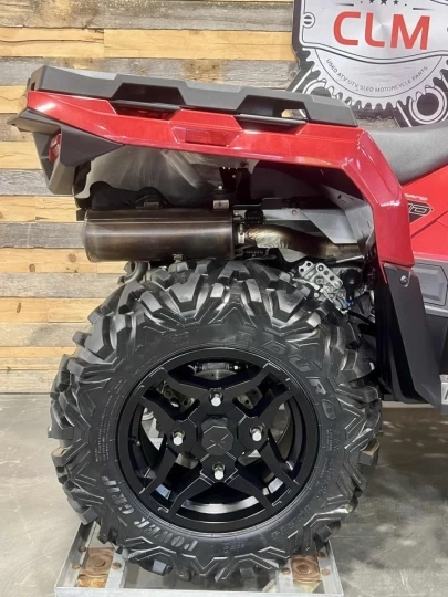 2023 POLARIS SPORTSMAN 570 EFI EDITION TRAIL + 4X4 + EPS + SEULEMENT 195 KM + TREUIL & PARE CHOC HD 