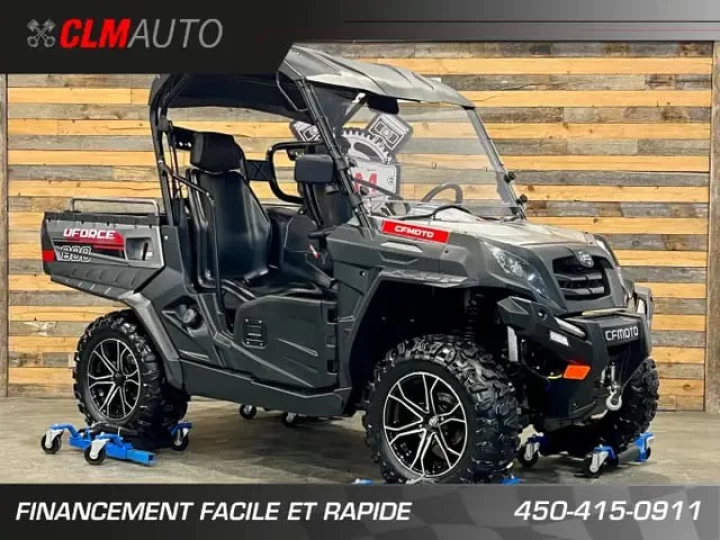 2021 CF MOTO U-FORCE 800 LX EFI + E.P.S + 4X4 + MAGS + TREUIL + A1 