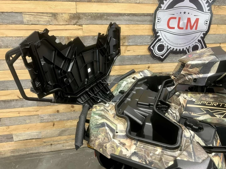 2024 POLARIS SPORTSMAN XP 1000 EFI EDITION HUNTER / CHASSEUR + CAMO + 4X4 + EPS + SEULEMENT 4 KM + TOUTE ÉQUIPÉE + RARE & A1 
