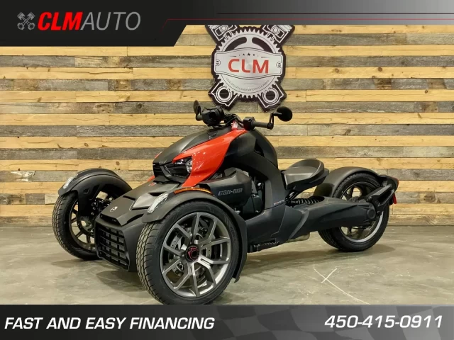 BRP CAN-AM RYKER 900 ACE EFI AVEC GARANTIE B.E.S.T MARS 2027  2024