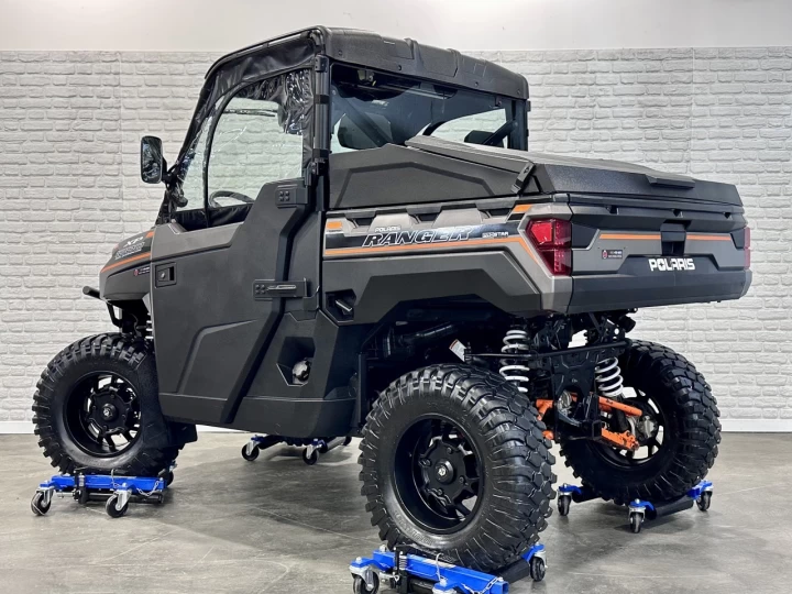 2018 POLARIS RANGER XP 1000 EFI + 4WD + EPS + CABINE + CHAUFRETTE + AUDIO + MAGS +++ RARE & A1 