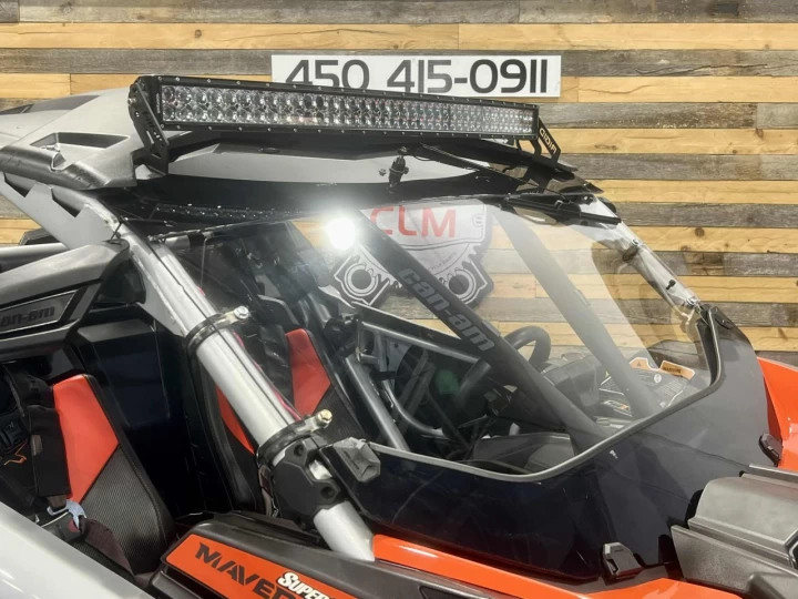 2020 BRP CAN-AM MAVERICK X3 X-RS TURBO ''RR'' 195 HP + 4X4 + DPS + 72 POUCES + RARE 