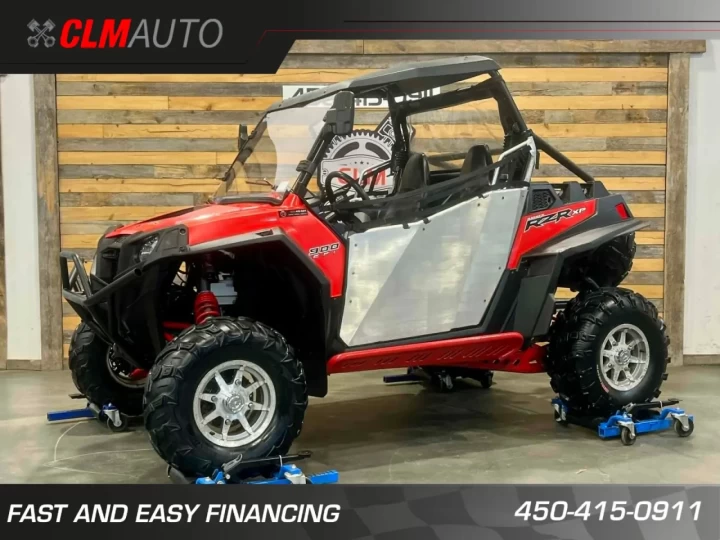 2011 POLARIS RZR XP 900 EFI + 4WD + FOX + SEULEMENT 5445 KM + RARE & CONDITION A1 