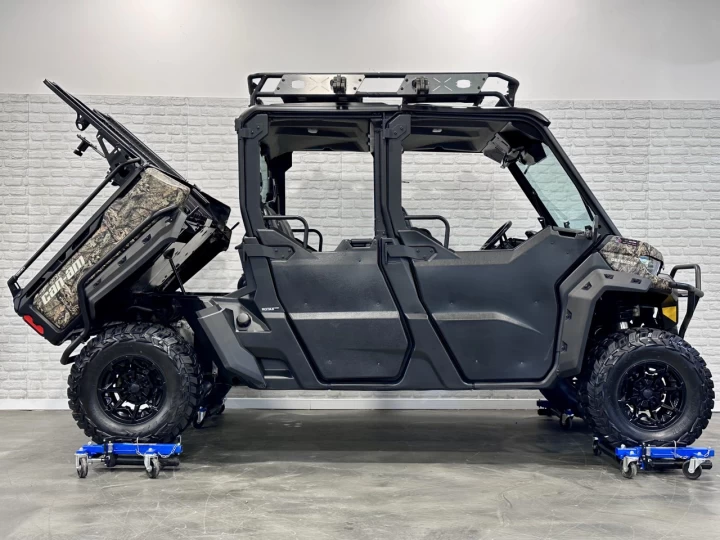 2017 BRP CAN-AM DEFENDER MAX-CREW HD-10 + DPS + 4WD + 6 PASSAGERS + RARE & A1 