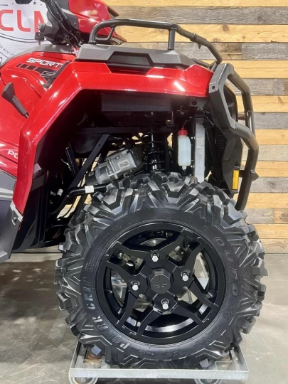 2023 POLARIS SPORTSMAN 570 EFI EDITION TRAIL + 4X4 + EPS + SEULEMENT 195 KM + TREUIL & PARE CHOC HD 