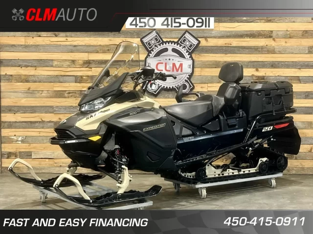 BRP SKI-DOO EXPEDITION L.E EDITION LIMITÉE 900 ACE TURBO 130 HP + WT-WIDE TRACK 20" + BANC 2 PASSAGERS + COFFRE LINQ  2023